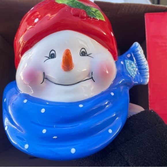 Christmas kitchen porcelain serving ware 3 different kinds in boxes - Picture 13 of 14